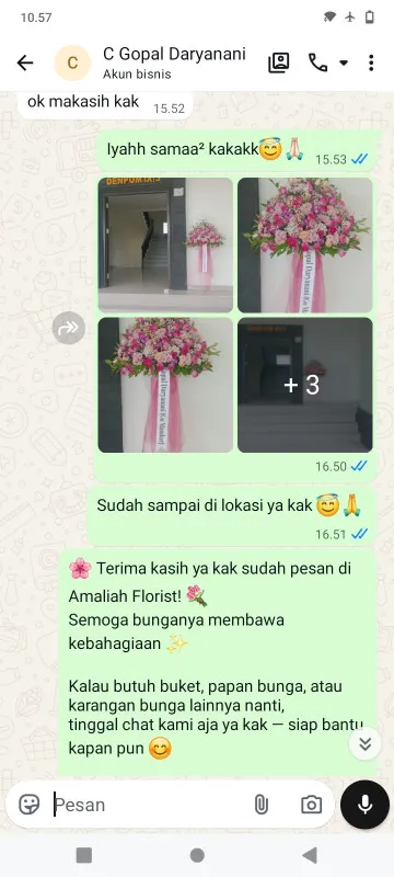 Pengiriman Karangan Bunga Gedung Pertemuan Pertamina Jakarta